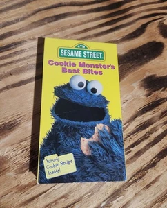Sesame Street Cookie Monster's Best Bites VHS 1995 Video Tape Rare ANDERSONVIDEO - Foto 1 di 4