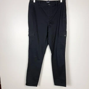 Lands’ End Cargohose mit flacher Vorderseite Damengröße 10 schwarz - Bild 1 von 6