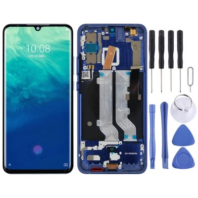 ZTE Axon 10 Pro 4G AMOLED LCD Screen and Digitizer Assembly with Frame - Image 1 of 4