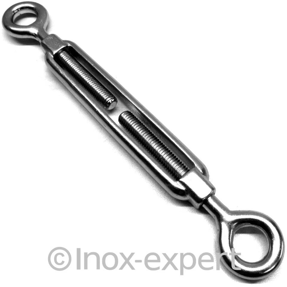 Spannschloss Edelstahl A4 Drahtseil-Spanner Seil-Spannschraube Nirosta V4A Niro - Bild 1 von 1