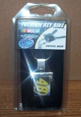 JIMMIE JOHNSON #48 SWIVEL BASE NASCAR RACING WINCRAFT KEY CHAIN BRAND NEW!!!!! - Image 1 of 2