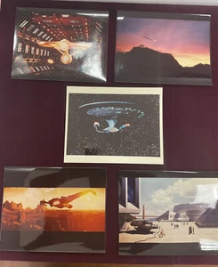 Cinco (5) impresiones de 8" x 10" - Star Trek - Enterprise, Bird of Prey, escenas de películas - Imagen 1 de 7