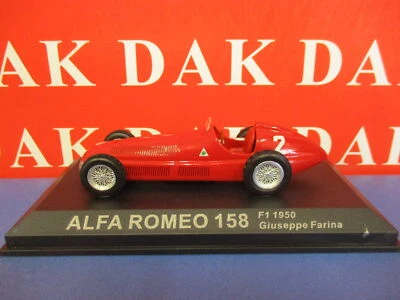Die cast 1/43 Modellino Auto F1 Alfa Romeo 158 1950 Giuseppe Farina blister - Immagine 1 di 3