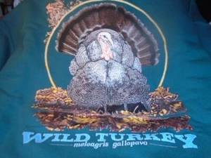 Vintage 80s Hanes Wild turkey bird animal nature sweatshirt  - Picture 1 of 1