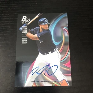 2018 Bowman Platinum Top Prospect Autographs #TOP31 Dawel Lugo - Picture 1 of 2
