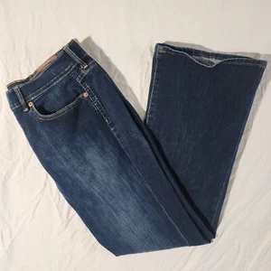 Jeans donna Lucky Brand bootcut Sweet N bassi taglia 10/30 denim lavaggio scuro - Foto 1 di 13