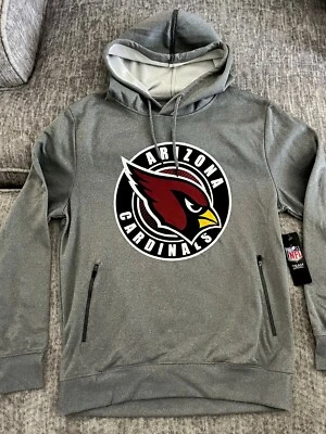 Arizona Cardinals NFL Equipo Ropa Hombre Sudadera con Capucha Sudadera Gris talla M #44 Foto 1 de 2
