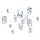 6-12Mm Acrylic Spacer Hole Beads Diy Handmade Clear Beads Material Accessories