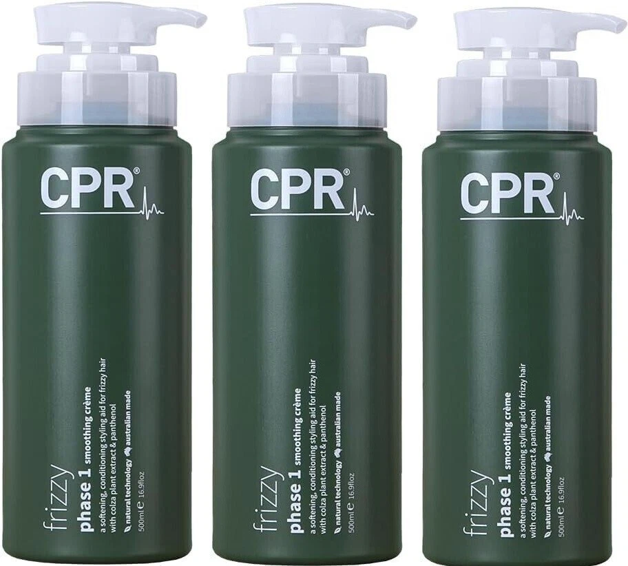 3x Vitafive CPR FRIZZY Phase 1 Smoothing Creme 500ml DAILY POST 3x Vita5 Phase 1 - Image 1 of 4