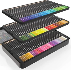 Premium Artist Colouring Pencils - 120 Coloured Pencils for Adults - Coloring Pe - Picture 1 of 9