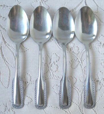 Cucharaditas MARTHA STEWART MSE Silver Stitch MFS15 Foto 1 de 2