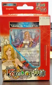 *Force of Will Alice Cluster "Valentina, the Princess of Love" Starter Deck￼ - Picture 1 of 1