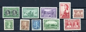 Canada MNH 1930s-50s Lot High Vals Incl #211-215 K515 - Picture 1 of 1