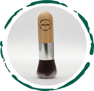 Makeup Brush. Multi-function, Kabuki Brush. Bamboo Handle - Picture 1 of 7