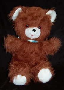 Vintage Rushton Teddy Bear Shaggy Brown Fur Big 22" Large Plush Stuffed #02 - Picture 1 of 3
