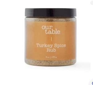 Our Table Turkey Spice Rub:6oz/170gm.Thanksgiving Day. ShipN24Hours - Picture 1 of 8
