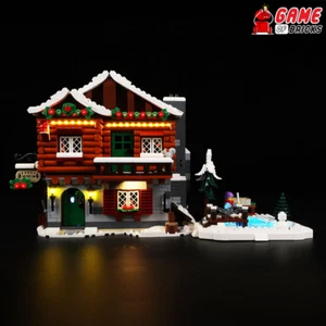 LED Light Kit for LEGO Alpine Lodge - Compatible with LEGO® 10325 Set (Remote) - Picture 1 of 15