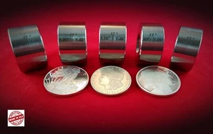 17 Degree Universal Reduction / Folding Die Set 5 pieces, Coin Ring Tools - Picture 1 of 7