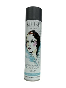 Keune Society Hairspray Extra Forte Anniversary Edition(400ml/12.0oz)New See Pic - Picture 1 of 2