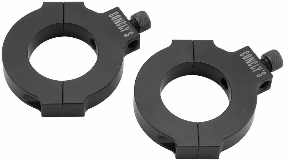 CONELY'S BILLET 49MM HORQUILLA TUBO ABRAZADERA T-SPORT CARENADO O INTERMITENTE MONTAJE HARLEY Foto 1 de 1