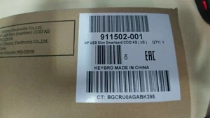  HP 911502-001 /911725-001 USB Slim Smart Card Reader CCID KB TPC-C001K  - Picture 1 of 3