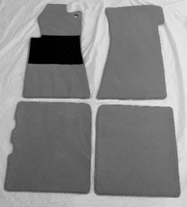 Fussmatten für Mercedes W107 SL Autoteppiche grau - Bild 1 von 1