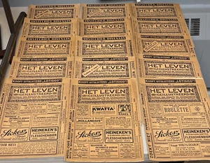 HET LEVEN Geikkystreerd Dutch Magazines -15 Total 1932, 1933 - Picture 1 of 7