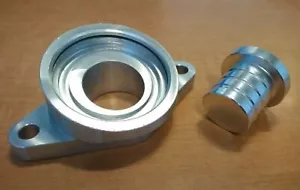 SSQV BOV Blow off Valve Flange Adapter plug Skyline R32 R33 R34 RB20 RB25DET USA - Picture 1 of 1