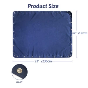 62"x93"Waterproof Boat T-Top Replacement Cover Sunbrella Canvas Canopy Cover US - Picture 1 of 16