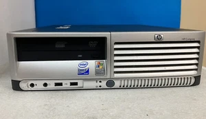 HP COMPAQ DC 7700 DC7700 Desktop Core 2 6400 2.13GHz 4GB 250GB WINDOWS XP PRO - Picture 1 of 8