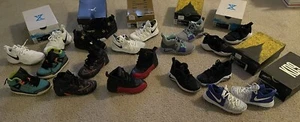Lot of Boys sneakers(KD’s, Jordan, Lebrons)-size 11 - Picture 1 of 12