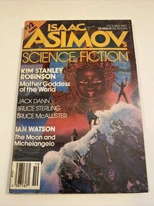 Isaac Asimov  Science Fiction Magazine October 1987 - Picture 1 of 5