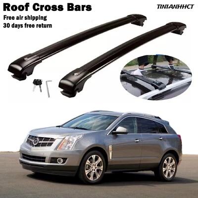 Cross Bars Fits For Cadillac SRX 2010-2016 Cargo Bars Luggage Carrier 2PCS - Image 1 of 4