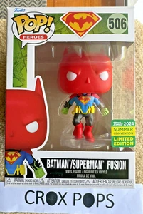 BATMAN SUPERMAN FUSION SDCC 506 FUNKO POP VINYL Mint Box + PROTECTOR - Picture 1 of 1