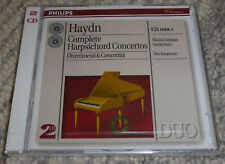 HAYDN COMPLETE HARPSICHORD CONCERTOS TON KOOPMAN 1995 PHILIPS GERMANY 2 CD