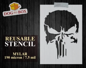 Stencil The Punisher - Stencil riutilizzabile del Punitore - Bild 1 von 4