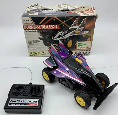 Nikko Burner-1 Blazer-1 Radio Controlled Skala 1/20 RC Vintage Jahre 80 ’ - Bild 1 von 4