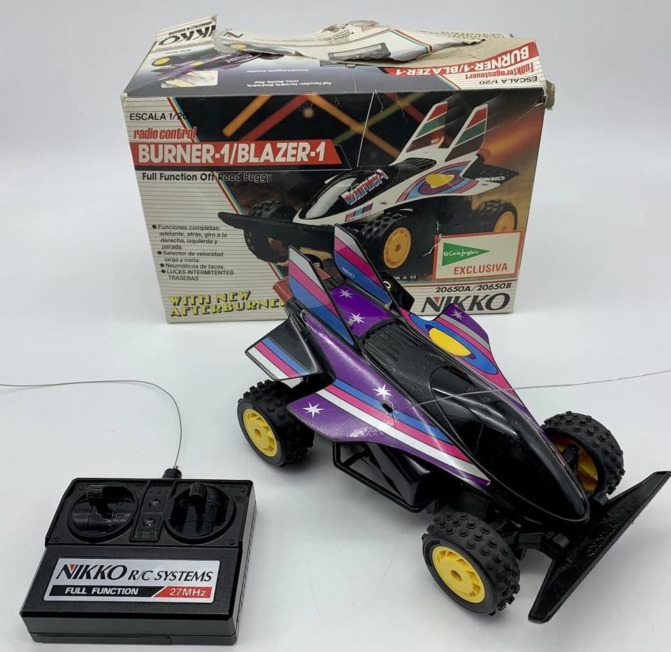 Nikko Burner-1 Blazer-1 Radio Controlled Skala 1/20 RC Vintage Jahre 80 ’ - Bild 1 von 4