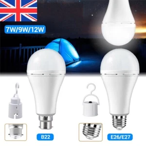 B22 Rechargeable Emergency Light Bulb for Power Outage Battery Backup LED Bulbs - Picture 1 of 14