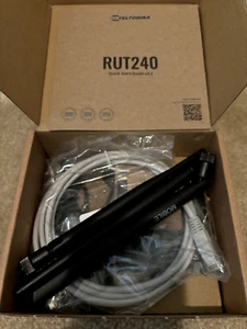 Teltonika Industrial RUT240 4G LTE Wi-Fi Cellular Router BRAND NEW NIB - Picture 1 of 4