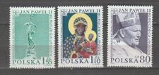 S40359 Pologne MNH 2000 anniversaire Jean-Paul II 3v édition commune Vatican