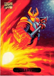 Vintage 1994 Marvel Masterpieces Evilhawk Trading Card Fleer #35 Hildebrandt Art - Imagen 1 de 2