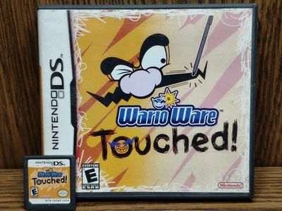 WarioWare: Touched (Nintendo DS, 2005) Case & Cartridge Only Authentic Working  - Image 1 of 4