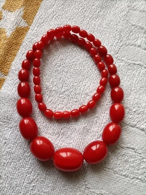 Alte Bakelit Halskette - Vintage - Art Deco  - Bild 1 von 4