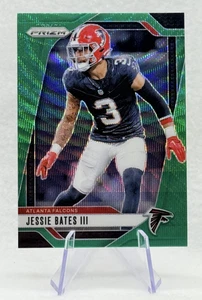 Jessie Bates III 2024 Panini Prizm Green Wave #14 Atlanta Falcons - Picture 1 of 2