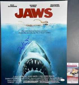 Joe Alves Signed JAWS 16x20 Movie Poster A Authentic Autograph & Sketch JSA COA - Picture 1 of 1