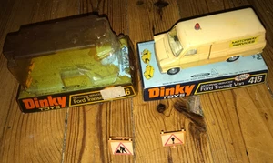 DINKY 416 Ford Transit Motorway Services original base + extra base and cello - Picture 1 of 7