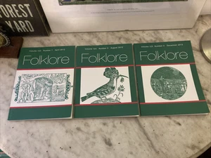 Folklore Journal, Volume 123, Issues 3 (2012) Softcovers. April to December - Picture 1 of 11