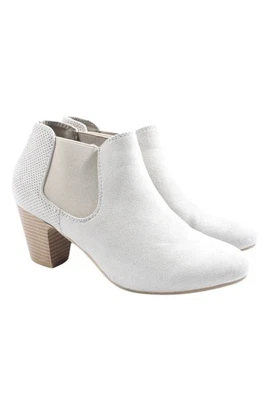 GRACELAND Botines Chelsea Mujeres Botas Talla EU 37 gris claro look casual - Imagen 1 de 4