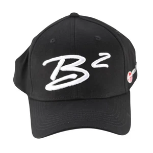 B2 Audio Negro Flex-Fit Clásico, Gorra con Logo "B2" - Imagen 1 de 5